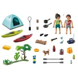 Игровой набор Playmobil 71425 Кемпинг в палатке Family Fun 71425 54 детали — фото 2