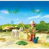 Игровой набор Playmobil 4944 «Яйцо-сюрприз: смотрительница зверей с альпакой» 4944 — фото 3