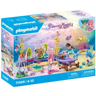 Игровой набор Playmobil 71499 Подводный уход за морскими животными Princess Magic 71499 114 деталей