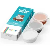 Набор для лепки Hey Clay HCL30148 «Собачки-друзья: Бульдог» 3 баночки массы с аксессуарами HCL30148 — фото 2