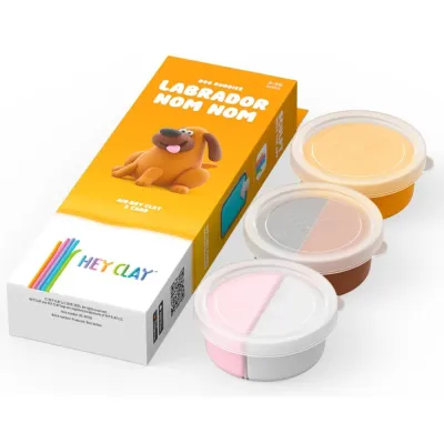 Набор для лепки Hey Clay HCL30150 «Собачки-друзья: Лабрадор» 3 баночки массы с аксессуарами HCL30150