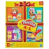 Hasbro G3476 — Набор с пластилином Play-Doh 4 в 1 четыре мини-набора G3476 — фото 2