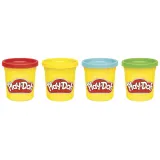 Hasbro G0512 G0688 — Набор с пластилином Play-Doh Классические цвета набор из 4 тюбиков G0688 — фото 3