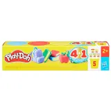 Hasbro G1860 — Набор с пластилином Play-Doh Снова в школу набор из 5 тюбиков G1860 — фото 3