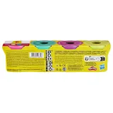 Hasbro G0512 G0689 — Набор с пластилином Play-Doh Яркие цвета набор из 4 тюбиков G0689 — фото 4