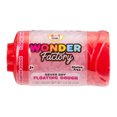 MGA Entertainment 544937 544975 — Масса для лепки Wonder Factory Never Dry Floating Dough красная 544975