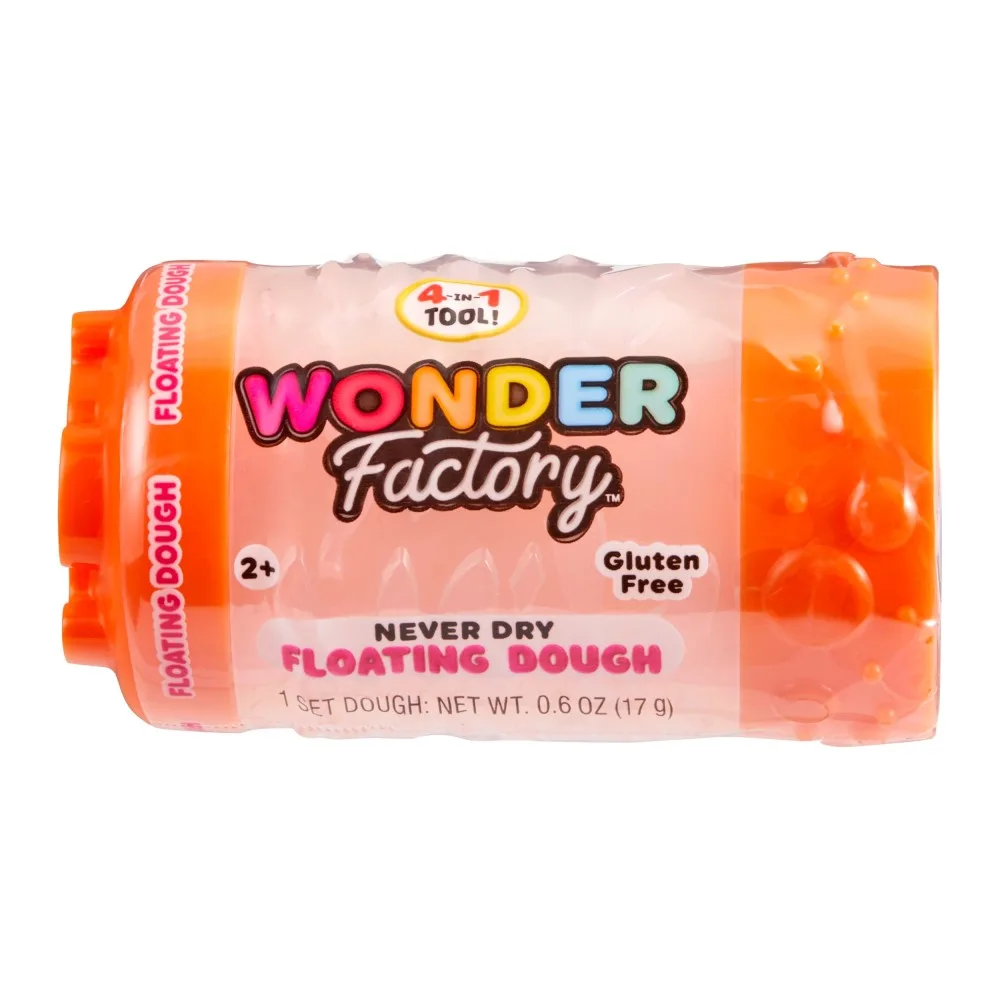 MGA Entertainment 544937 544944 — Масса для лепки Wonder Factory Never Dry Floating Dough оранжевая 595083