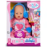 Zapf Creation 838907 — Кукла BABY born интерактивная Эмма в зимнем комбинезоне 43 см — фото 2