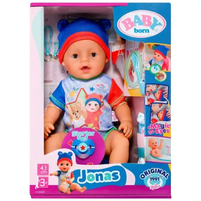 Zapf Creation 834848 — Кукла BABY born интерактивный Джонас 43 см