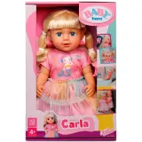Zapf Creation 838006 — Кукла BABY born Карла 43 см с аксессуарами для волос — фото 2