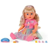Zapf Creation 838006 — Кукла BABY born Карла 43 см с аксессуарами для волос — фото 3