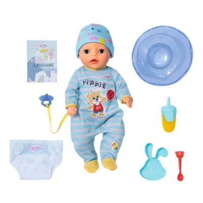 Zapf Creation 831977 — Кукла BABY born интерактивная Маленький мальчик 36 см