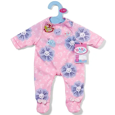 Zapf Creation 838891 — Комбинезон в цветочек для куклы BABY born 43 см 838891