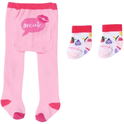 Zapf Creation 836064 A — Колготки и носочки (комплект 1) для куклы BABY born 43 см 836064A
