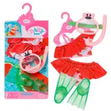 Zapf Creation 836996 — Костюм для ныряния с ластами и бикини для куклы BABY born 43 см 836996 — фото 1