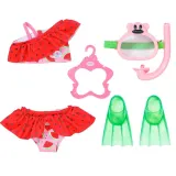 Zapf Creation 836996 — Костюм для ныряния с ластами и бикини для куклы BABY born 43 см 836996 — фото 2