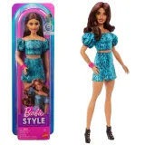 Mattel JJN63 — Модная кукла Barbie Style номер 250 в бирюзовом костюме JJN63 — фото 1