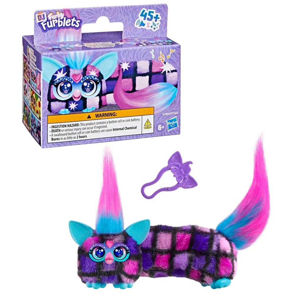 Интерактивная мягкая игрушка Hasbro Furby DJ Furblets G1780 Дис-Ко-Дазз G1780