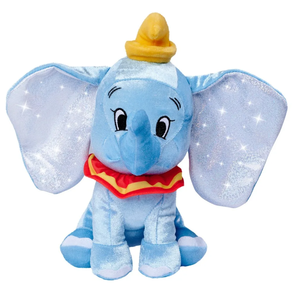 Simba 5870404 — Мягкая игрушка Disney Дамбо платиновая к 100-летию 25 см 5870404