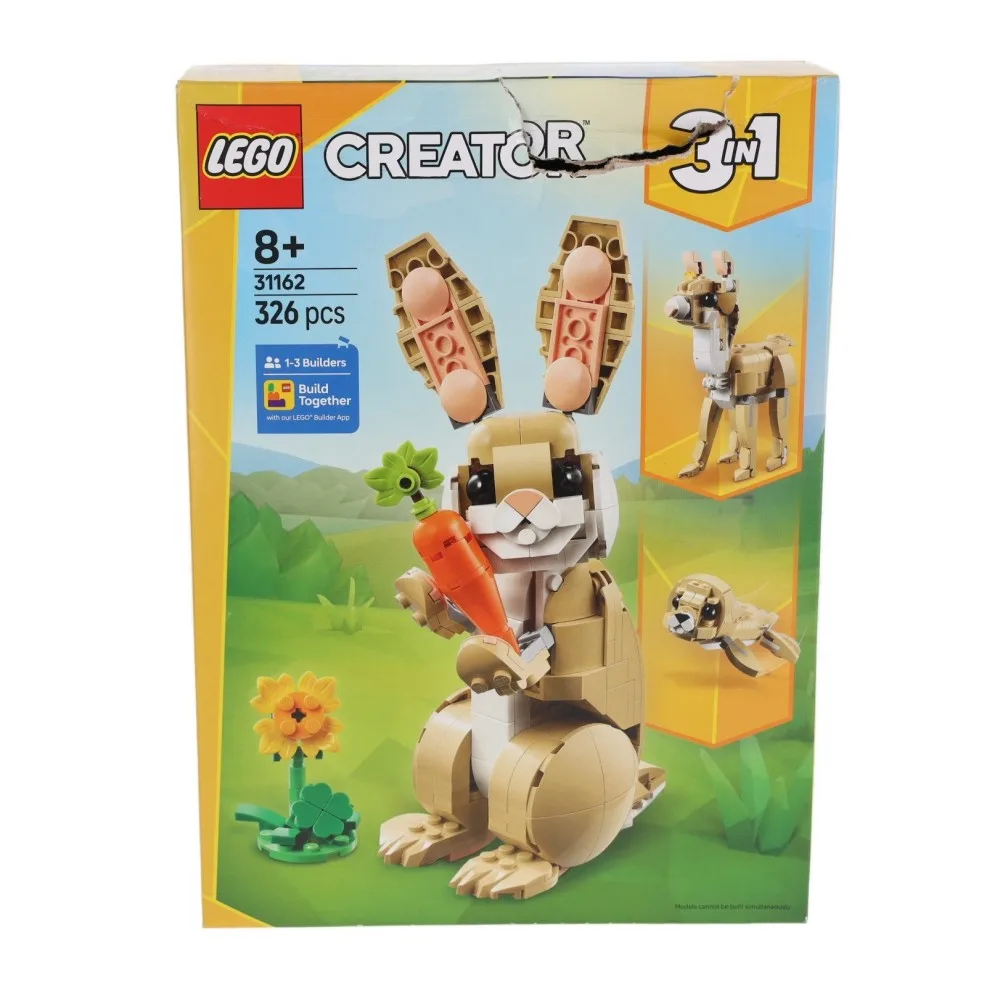 Конструктор LEGO Creator 1974 31162 Милый кролик 3 в 1
