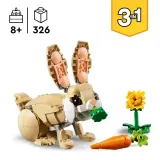 Конструктор LEGO Creator 1974 31162 Милый кролик 3 в 1 — фото 7
