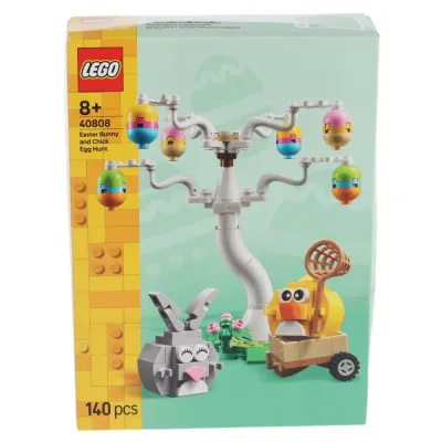 Конструктор LEGO Iconic 1833 40808 Поиск пасхальных яиц с зайчиком и цыплёнком арт. 40808 140 дет