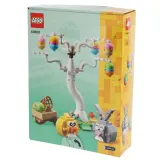 Конструктор LEGO Iconic 1833 40808 Поиск пасхальных яиц с зайчиком и цыплёнком арт. 40808 140 дет — фото 2