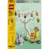 Конструктор LEGO Iconic 1833 40808 Поиск пасхальных яиц с зайчиком и цыплёнком арт. 40808 140 дет — фото 4