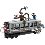 Конструктор LEGO Marvel 1973 76321 Человек-паук против Доктора Осьминога сцена в метро — фото 5