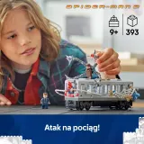 Конструктор LEGO Marvel 1973 76321 Человек-паук против Доктора Осьминога сцена в метро — фото 7