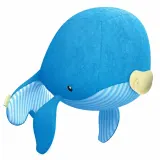 Мягкая игрушка TM Toys Ocean Hugz 1746 DKM6869 Кит с проектором-маяком DKM6869 — фото 3