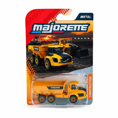 Металлическая машинка Majorette 3100000 2 строительная техника VOLVO №2 1:64 3100000