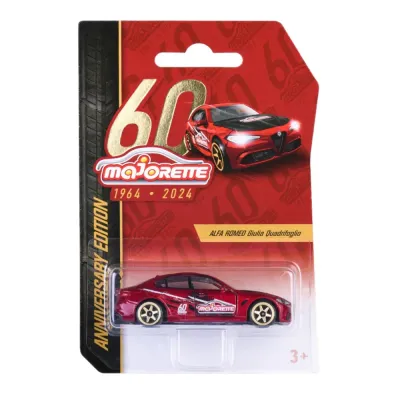 Металлическая машинка Majorette Alfa Romeo Giulia 2054100 F юбилейная 1:64 2054100 F