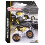 Машинка Majorette Volkswagen Beetle Gold Rockerz 2054033 03 монстр-трак 2054033 — фото 1