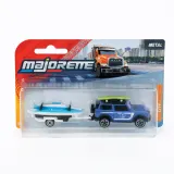Машинка Majorette City Ford Bronco 3002001 3 с прицепом и байдарками 1:64 3002001 — фото 1