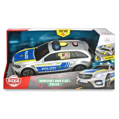 Полицейская машина Dickie SOS Mercedes-AMG E 371601843 1:16 30 см со светом и звуком 3716018