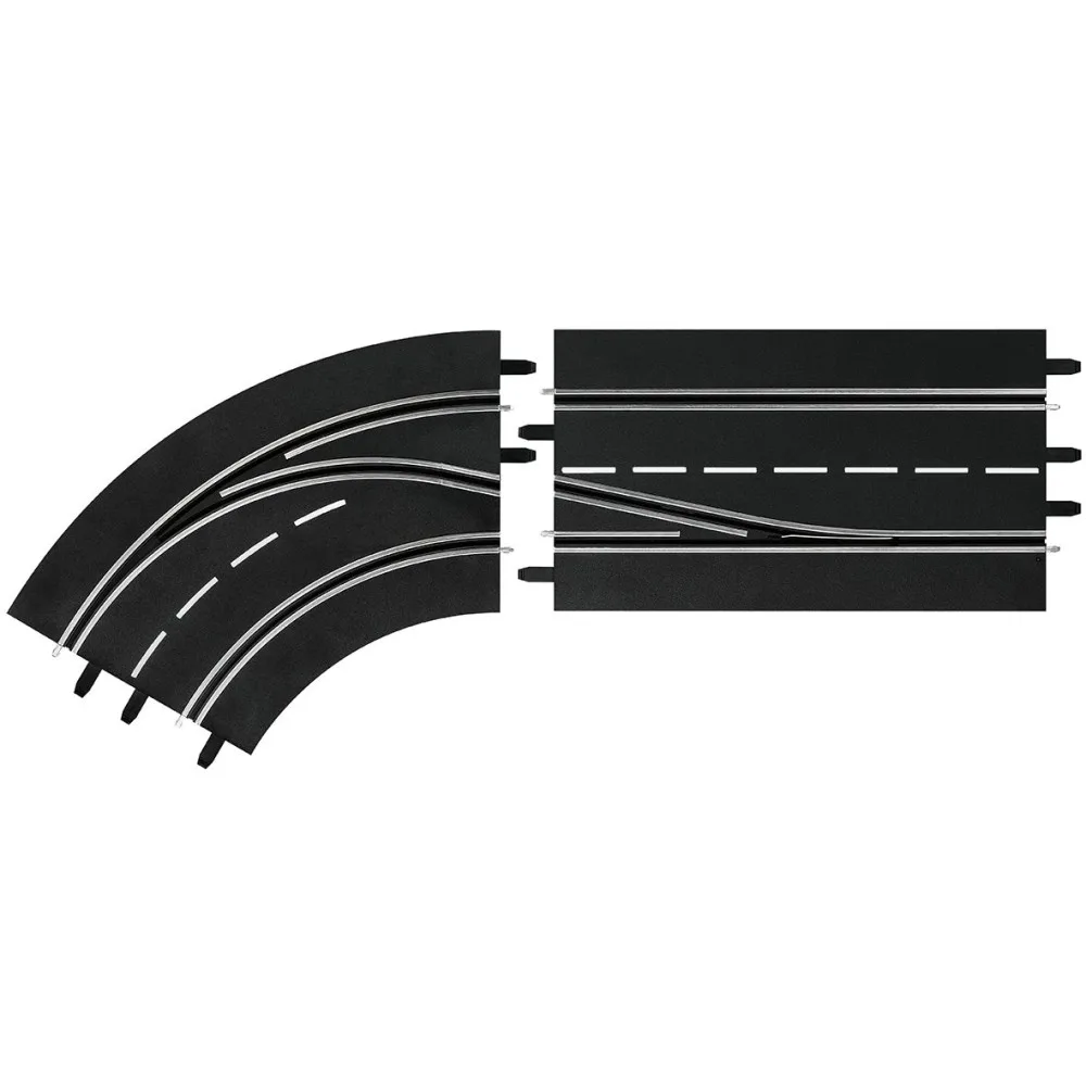 Левый поворот со сменой полосы Carrera Digital 30362 124/132 30362