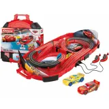 Гоночный трек Carrera Speed Arena Disney Pixar 16002 Тачки в чемодане 2.7 м с 2 машинками 16002 — фото 1