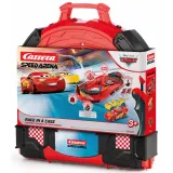 Гоночный трек Carrera Speed Arena Disney Pixar 16002 Тачки в чемодане 2.7 м с 2 машинками 16002 — фото 2