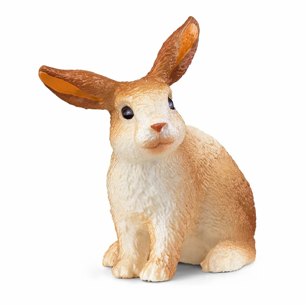 Schleich S 72187 — Фигурка зайчика спецвыпуск оранжевый