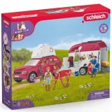 Schleich S 42535 — Игровой набор автомобиль с прицепом Horse Club — фото 2