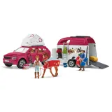 Schleich S 42535 — Игровой набор автомобиль с прицепом Horse Club — фото 3