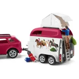 Schleich S 42535 — Игровой набор автомобиль с прицепом Horse Club — фото 5
