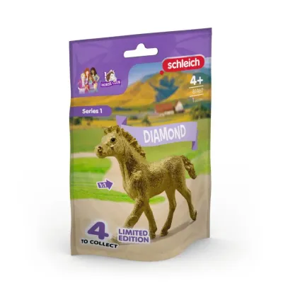 Schleich S 81462 — Коллекционный жеребёнок Даймонд серия 1 Horse Club