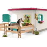 Schleich S 42591 — Седельная комната с лошадью и всадницей — фото 3