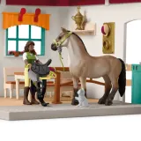 Schleich S 42591 — Седельная комната с лошадью и всадницей — фото 4