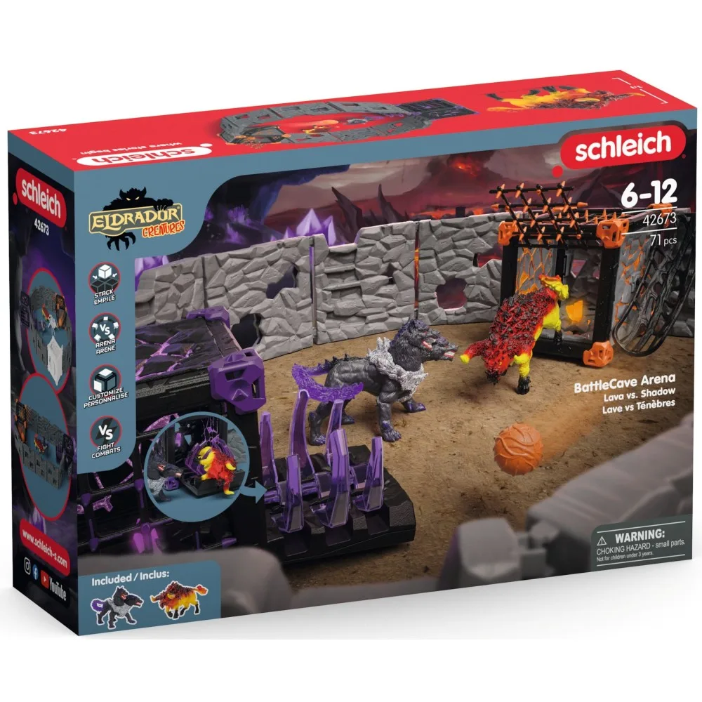 Schleich S 42673 — Arena BattleCave Лава vs Тьма — Eldrador