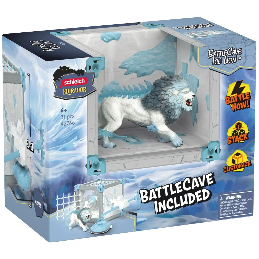 Schleich S 42766 — BattleCave с Ледяным Львом Eldrador Creatures
