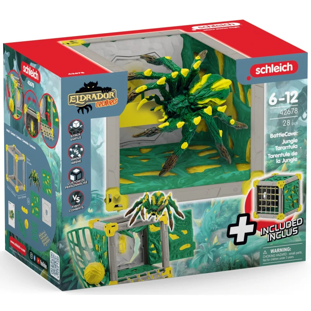 Schleich S 42678 — BattleCave с тарантулом Джунглей — Eldrador