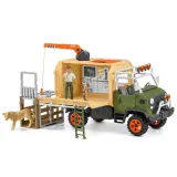 Schleich S 42475 — Игровой набор Schleich грузовик спасения животных 45 деталей — фото 2